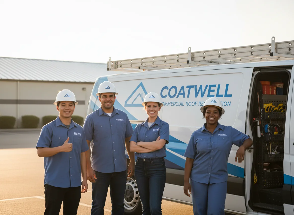 Commercial roof coating company in Yorktown, IA